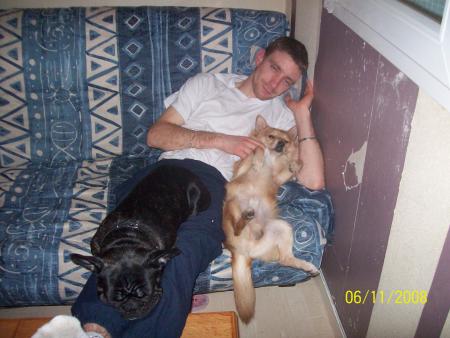 mon coeur et mes 2 fauves lol